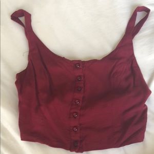 Charlotte Russe red crop